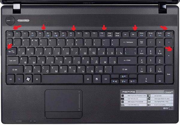 Как вытащить клавиатуру на ноутбуке